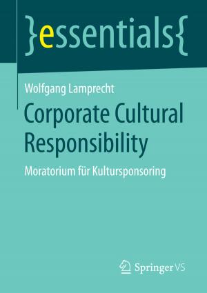 Cover of the book Corporate Cultural Responsibility by Urs Alter
