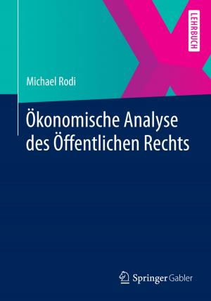 Cover of the book Ökonomische Analyse des Öffentlichen Rechts by Yoav Sagi