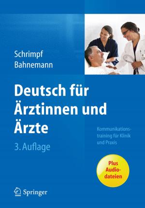 Cover of the book Deutsch für Ärztinnen und Ärzte by Thierry J.-L. Courvoisier