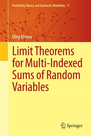 Cover of the book Limit Theorems for Multi-Indexed Sums of Random Variables by Julia Poncela Casasnovas