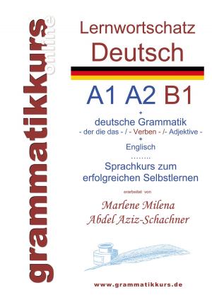 Cover of the book Lernwortschatz deutsch A1 A2 B1 by Sabine Nicole Riegler