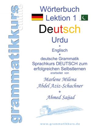 Cover of the book Wörterbuch Deutsch - Urdu A1 Lektion 1 Guten Tag by Petronius Arbiter