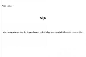 Cover of the book Dape by Atkins Diaetplan.de
