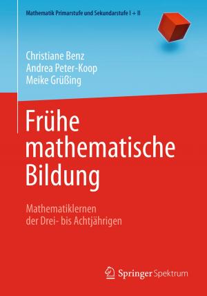 Cover of the book Frühe mathematische Bildung by Bernhard Weigand, Jürgen Köhler, Jens von Wolfersdorf