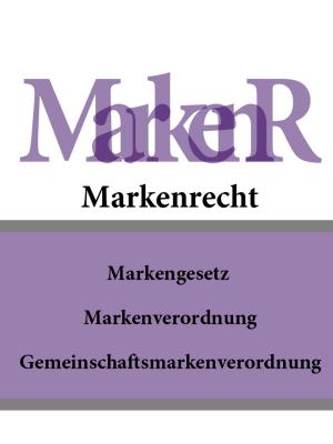 Book cover of Markenrecht - MarkenR