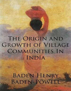 Cover of the book The Origin and Growth of Village Communities In India by DB Daglish