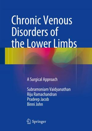 Cover of the book Chronic Venous Disorders of the Lower Limbs by C. Shivaraju, M. Mani, Narendra S. Kulkarni