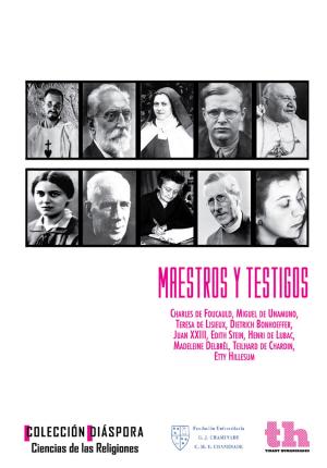 Cover of the book Maestros y Testigos by Mª Carmen Bellver Moreno