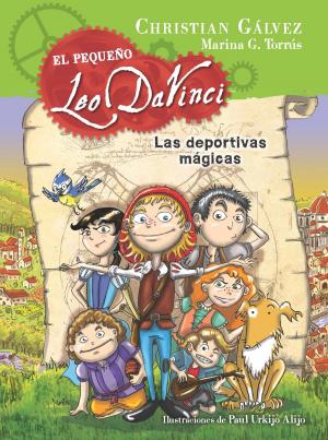 Cover of the book Las deportivas mágicas (El pequeño Leo Da Vinci 1) by Andrea Lucio, Jordi De Miguel, George Orwell