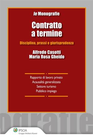 Cover of the book Contratto a termine by De Paolis Maurizio