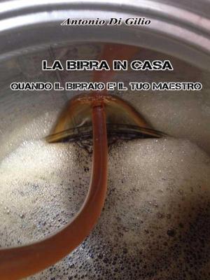 Book cover of La birra in casa:quando il birraio è il tuo maestro