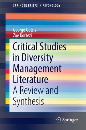 Cover of the book Critical Studies in Diversity Management Literature by Lenart Škof