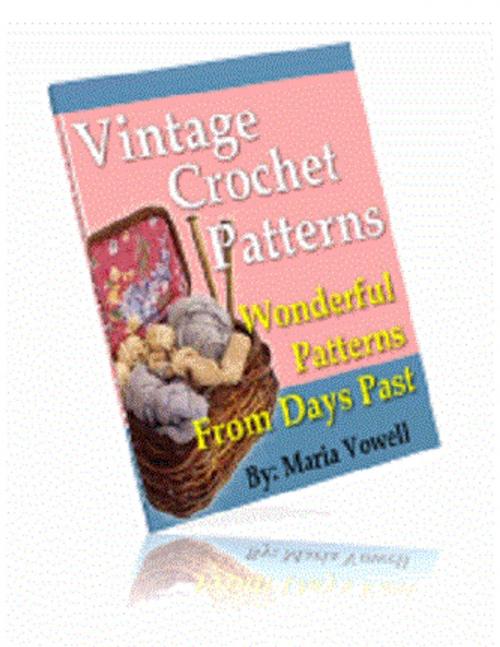 Cover of the book Vintage Crochet Patterns by Maria Vowell, Consumer Oriented Ebooks Publisher