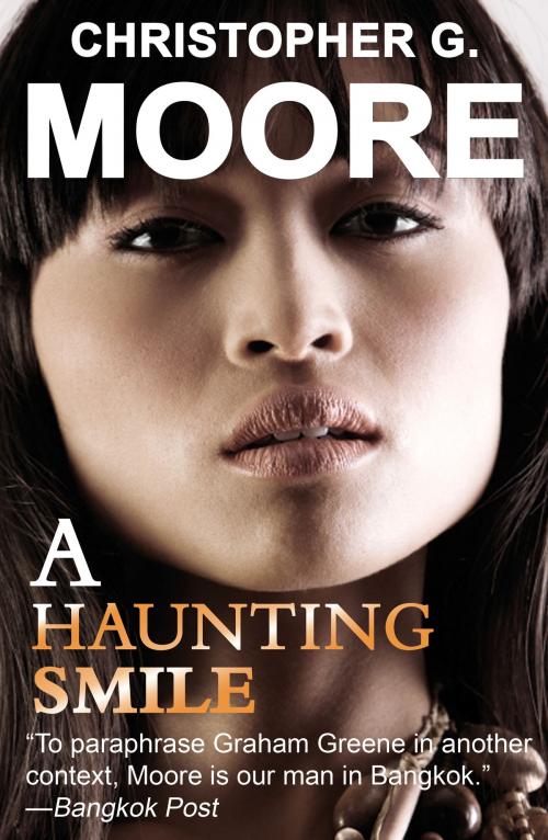 Cover of the book A Haunting Smile by Christopher G. Moore, Heaven Lake Press