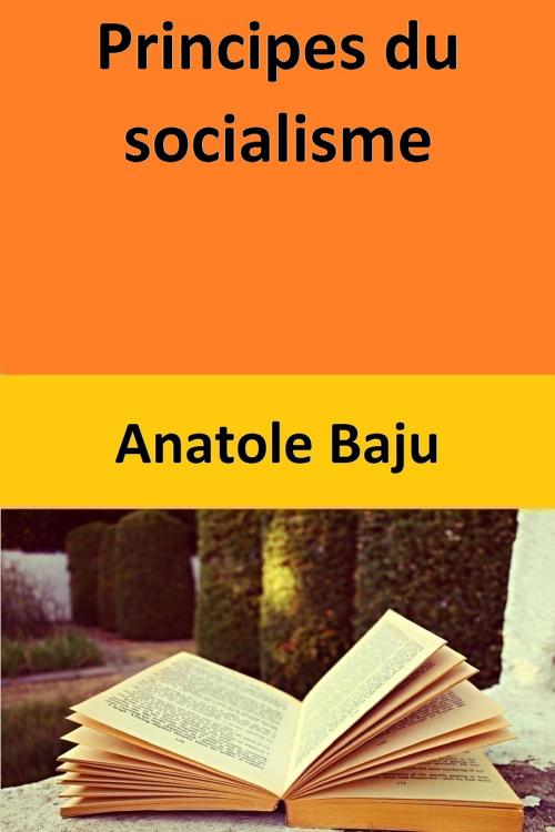 Cover of the book Principes du socialisme by Anatole Baju, Anatole Baju