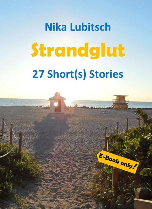 Cover of the book Strandglut by Nika Lubitsch, Selfpublishing
