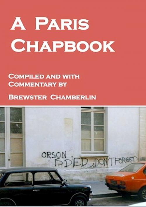 Cover of the book A Paris Chapbook by Brewster Chamberlin, Absolutely Amazing Ebooks