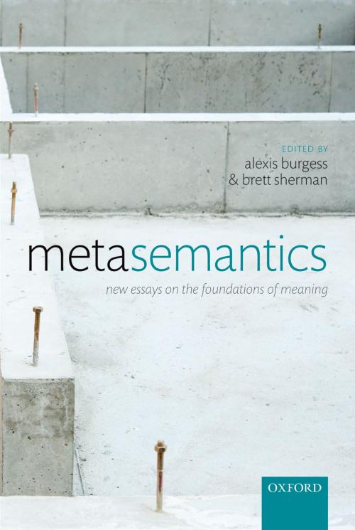Cover of the book Metasemantics by , OUP Oxford