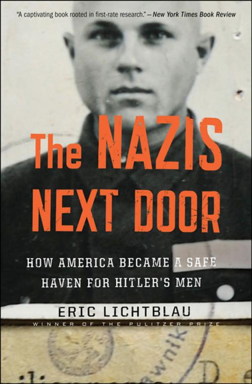 Cover of the book The Nazis Next Door by Eric Lichtblau, Houghton Mifflin Harcourt