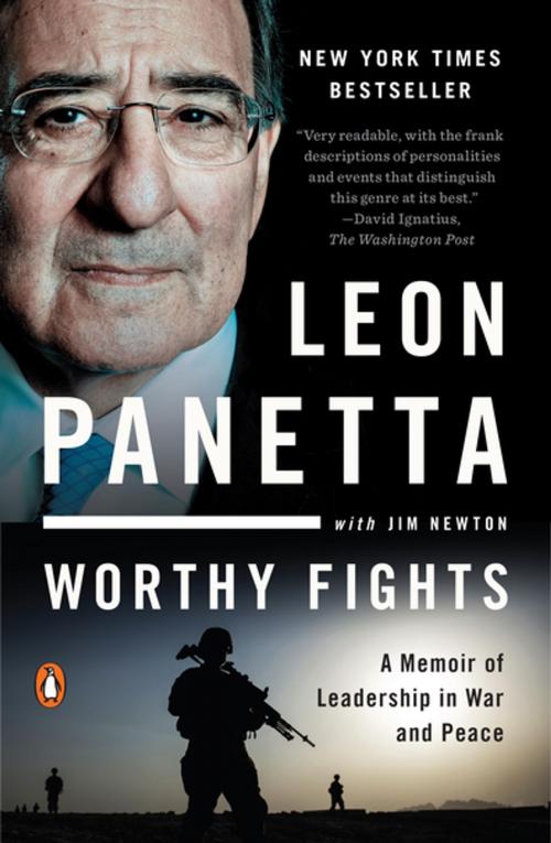 Cover of the book Worthy Fights by Leon Panetta, Jim Newton, Penguin Publishing Group