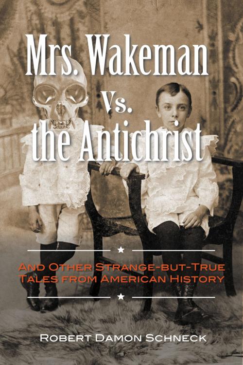 Cover of the book Mrs. Wakeman vs. the Antichrist by Robert Damon Schneck, Penguin Publishing Group