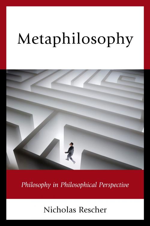 Cover of the book Metaphilosophy by Nicholas Rescher, Lexington Books