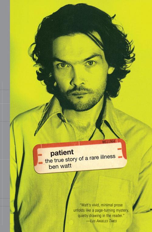 Cover of the book Patient by Ben Watt, Grove Atlantic