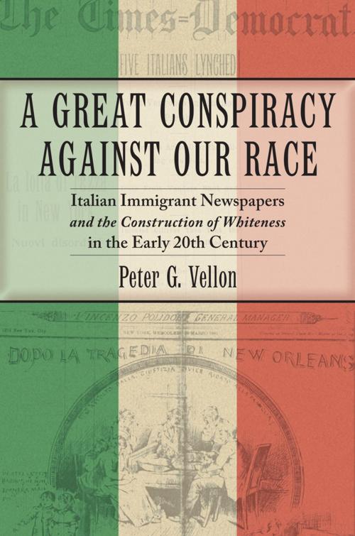 Cover of the book A Great Conspiracy against Our Race by Peter G. Vellon, NYU Press