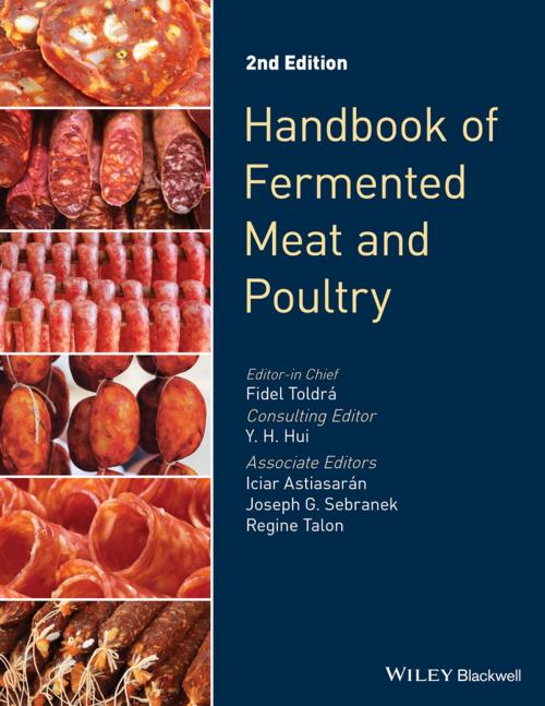 Cover of the book Handbook of Fermented Meat and Poultry by Y. H. Hui, Iciar Astiasaran, Joseph Sebranek, Regine Talon, Wiley