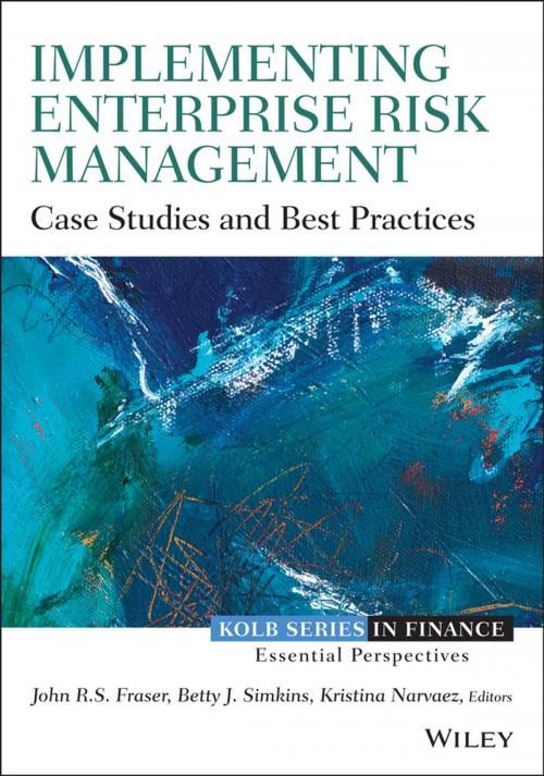 Cover of the book Implementing Enterprise Risk Management by John Fraser, Betty Simkins, Kristina Narvaez, Wiley