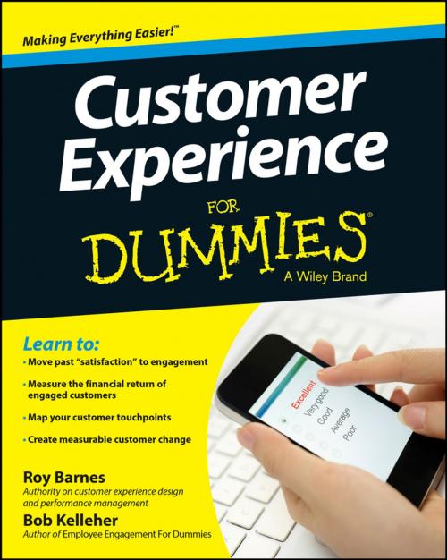 Cover of the book Customer Experience For Dummies by Roy Barnes, Bob Kelleher, Wiley