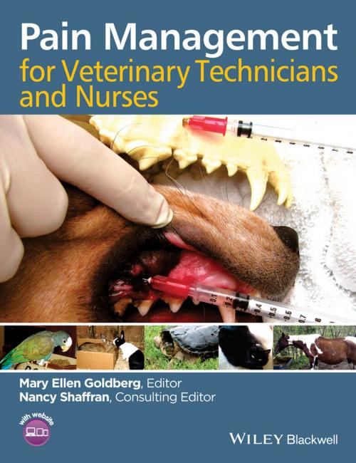 Cover of the book Pain Management for Veterinary Technicians and Nurses by Nancy Shaffran, Wiley