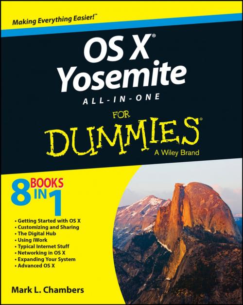 Cover of the book OS X Yosemite All-in-One For Dummies by Mark L. Chambers, Wiley