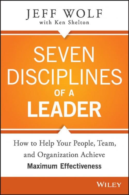 Cover of the book Seven Disciplines of A Leader by Jeff Wolf, Wiley