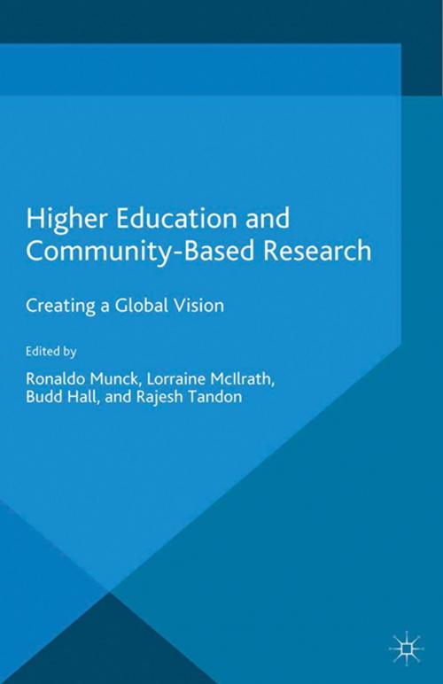 Cover of the book Higher Education and Community-Based Research by , Palgrave Macmillan US