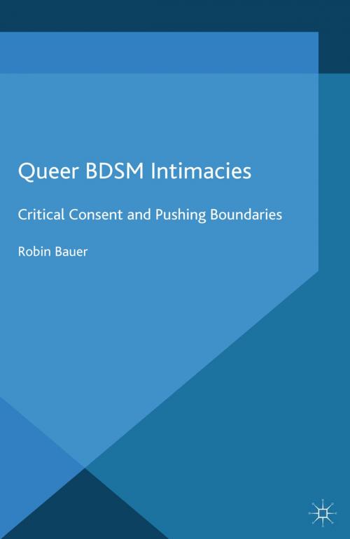 Cover of the book Queer BDSM Intimacies by R. Bauer, Palgrave Macmillan UK