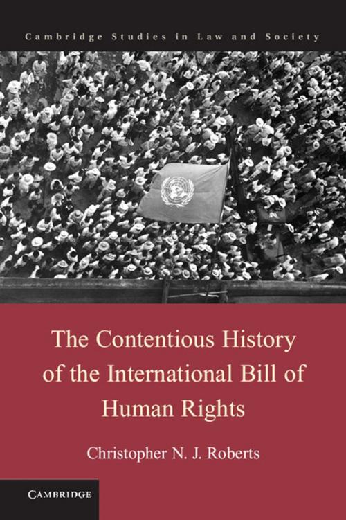 Cover of the book The Contentious History of the International Bill of Human Rights by Christopher N. J. Roberts, Cambridge University Press