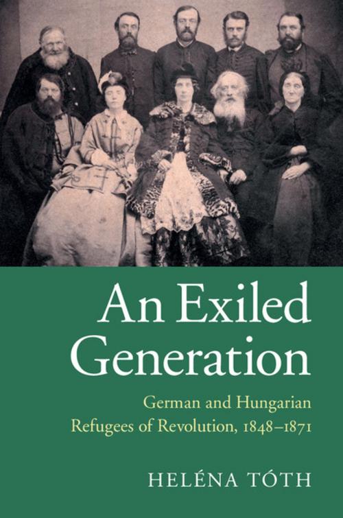 Cover of the book An Exiled Generation by Heléna Tóth, Cambridge University Press