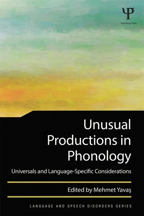 Cover of the book Unusual Productions in Phonology by , Taylor and Francis