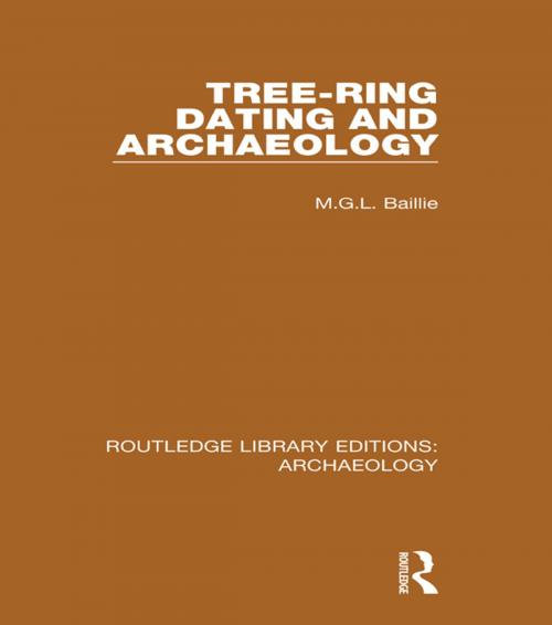 Cover of the book Tree-ring Dating and Archaeology by M.G.L. Baillie, Taylor and Francis