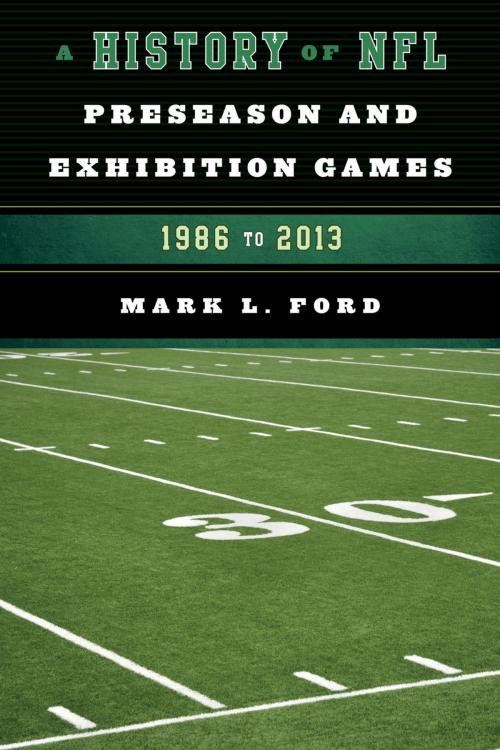 Cover of the book A History of NFL Preseason and Exhibition Games by Mark L. Ford, Rowman & Littlefield Publishers