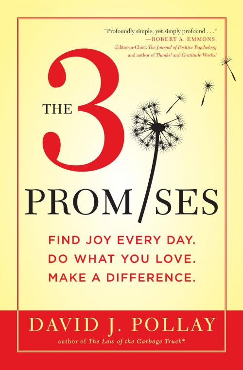Cover of the book The 3 Promises by David J. Pollay, Sterling