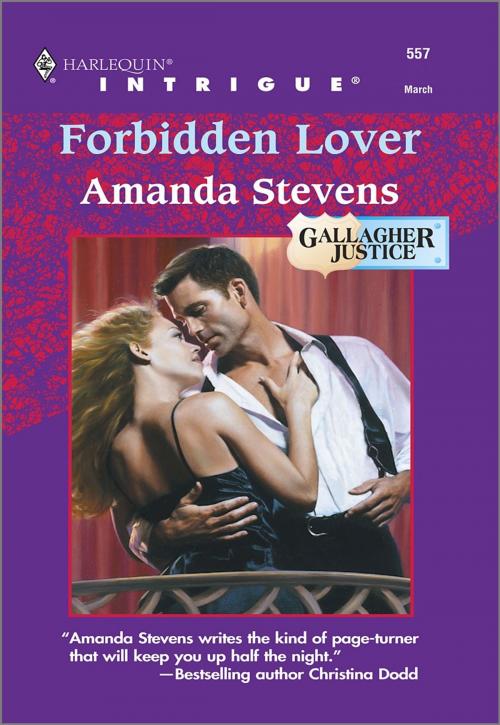 Cover of the book FORBIDDEN LOVER by Amanda Stevens, Harlequin