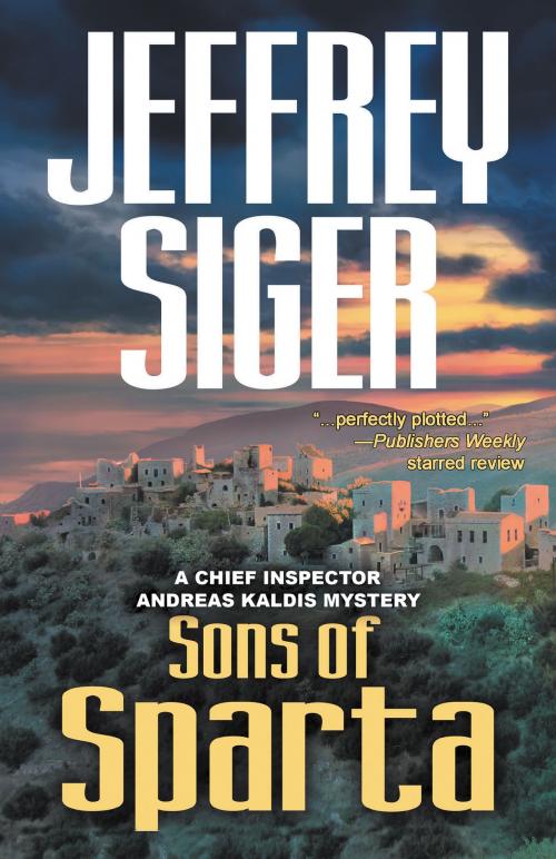 Cover of the book Sons of Sparta by Jeffrey Siger, Poisoned Pen Press, Inc.