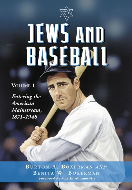 Cover of the book Jews and Baseball by Burton A. Boxerman, Benita W. Boxerman, McFarland & Company, Inc., Publishers