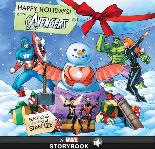 Cover of the book Happy Holidays! From the Avengers by Marvel Press, Disney Book Group