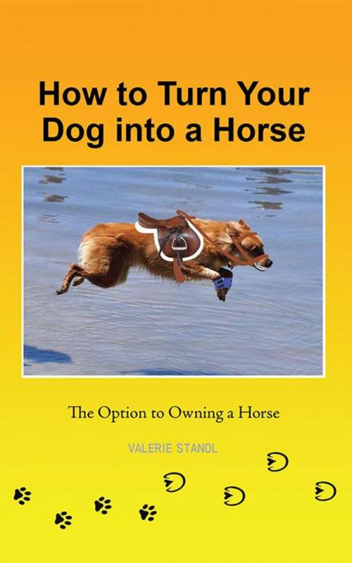 Cover of the book How to Turn Your Dog into a Horse by Valerie Stanol, iUniverse