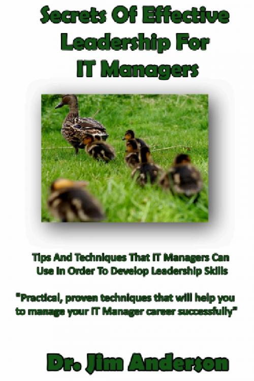 Cover of the book Secrets Of Effective Leadership For IT Managers: Tips And Techniques That IT Managers Can Use In Order To Develop Leadership Skills by Jim Anderson, Jim Anderson