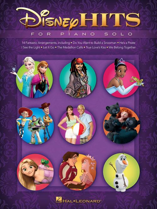 Cover of the book Disney Hits for Piano Solo by Hal Leonard Corp., Hal Leonard