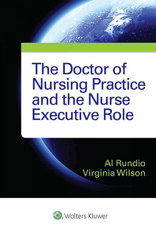 Cover of the book The Doctor of Nursing Practice and the Nurse Executive Role by Albert Rundio, Wolters Kluwer Health